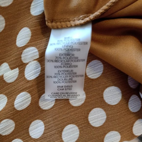 Polka dot Dress Calvin Klein size 4 - Picture 3 of 5